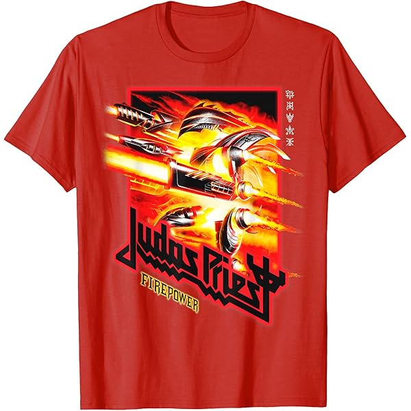 Amazon.com: Judas Priest – Stained Class Black On White T