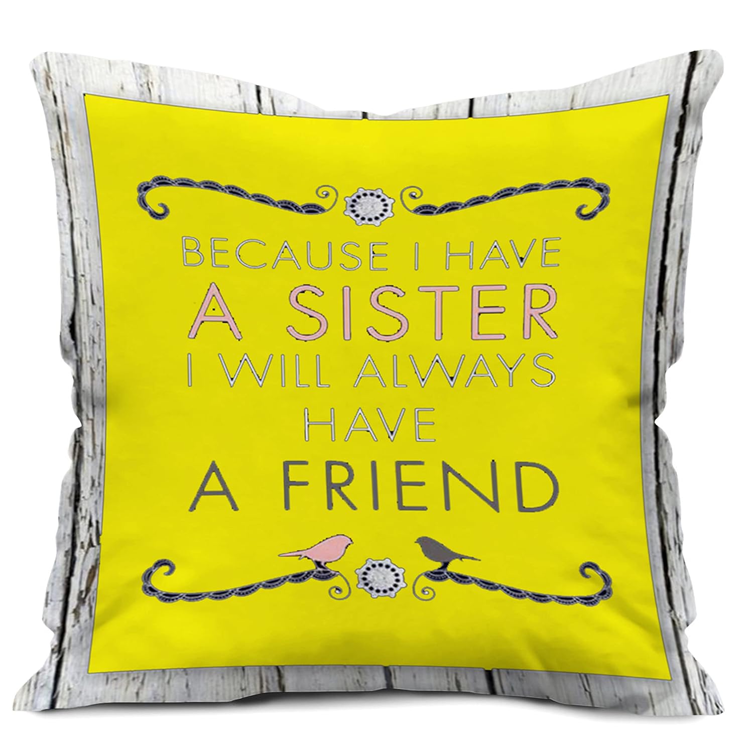 Buy Gifts Carry My Best Friend Sister Gifts for BFF Printed Yellow