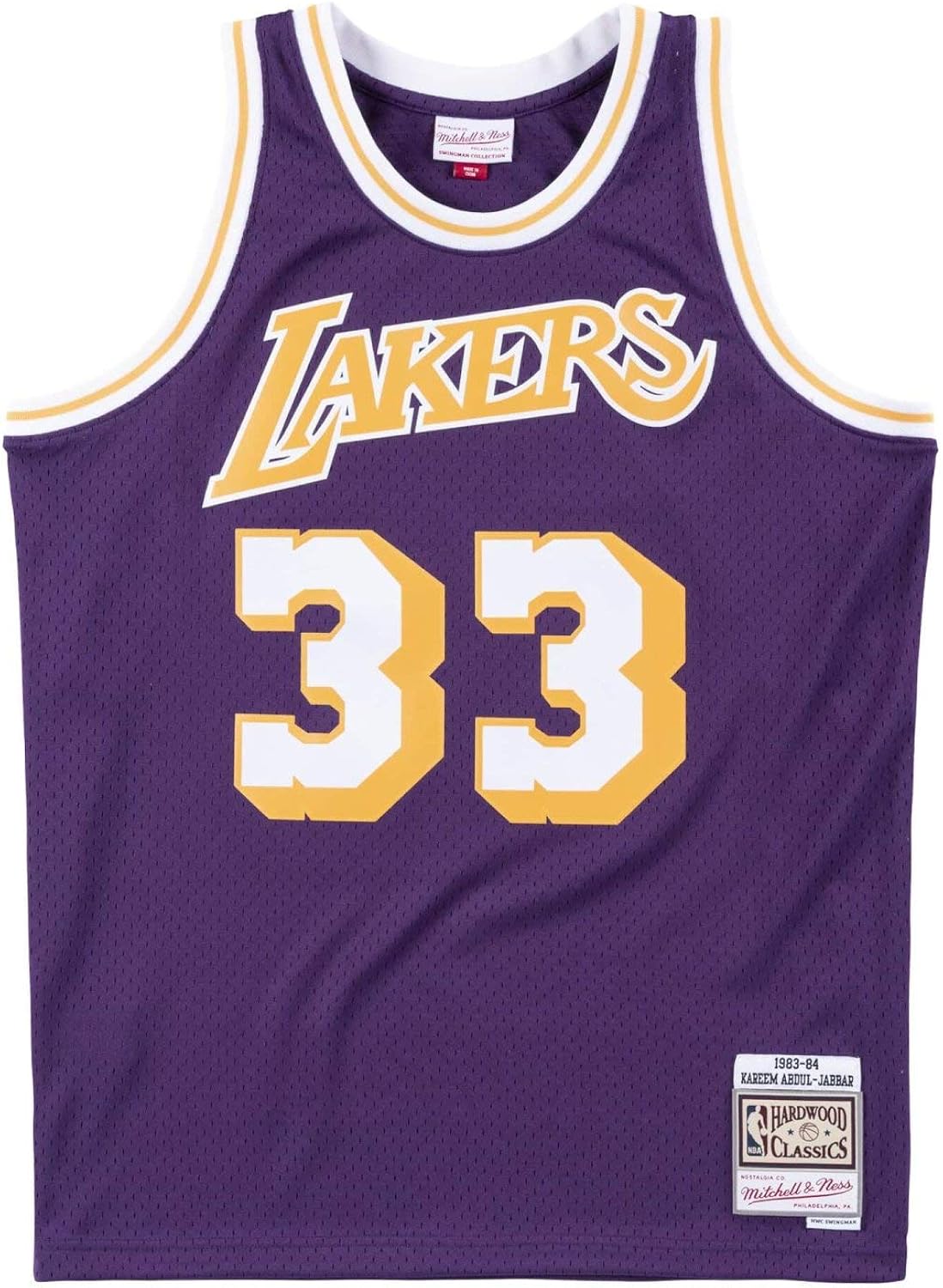 kareem lakers jersey