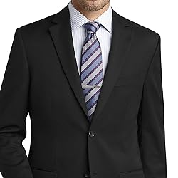 Yoursfs Black Cool Lightning Bolt Tie Clip for Men