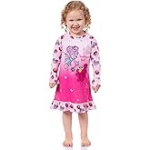 INTIMO Sesame Street Girls' Twinkle Out Elmo Abby Cadabby Sleep Pajama Dress Nightgown