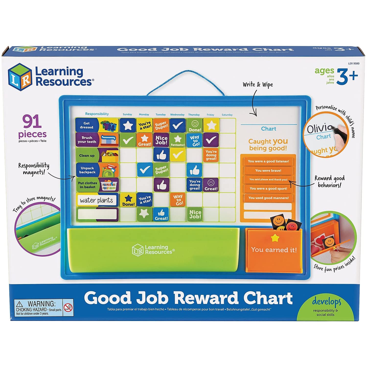 Learning Resources Good Job Reward Chart