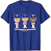 Los Angeles Baseball Players Body Trio MLBPA T-Shirt