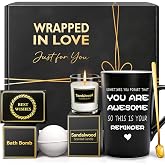 Eletorot Christmas Gifts for Men Women, Unique Black Spa Basket Gift Set | Birthday Gift for Him Dad Husband Grandpa Brother Boyfriend Friend Teacher Coworker Boss, Fathers Day, Valentines Day