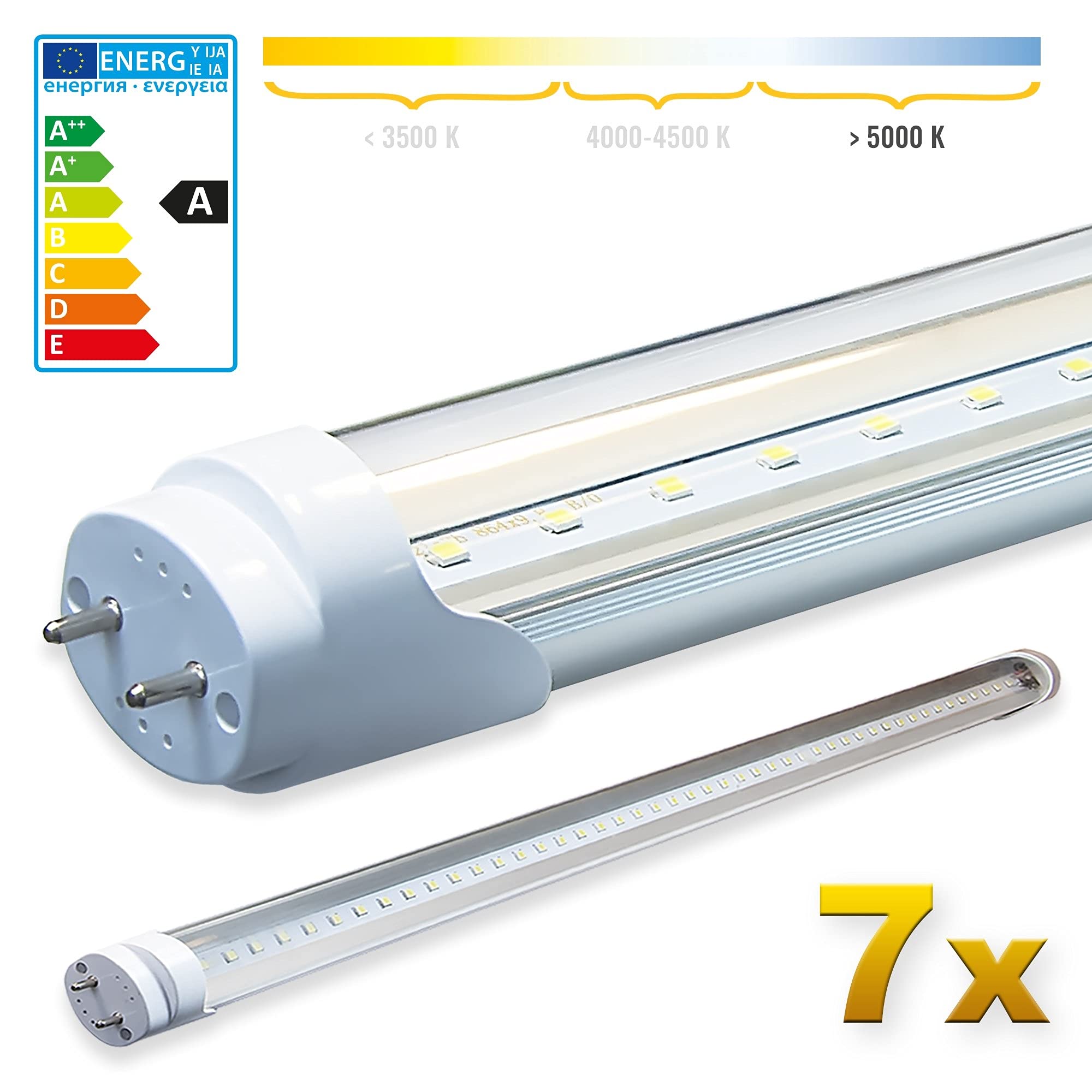 A&G LED Tube, G13, 14 W, Cold White