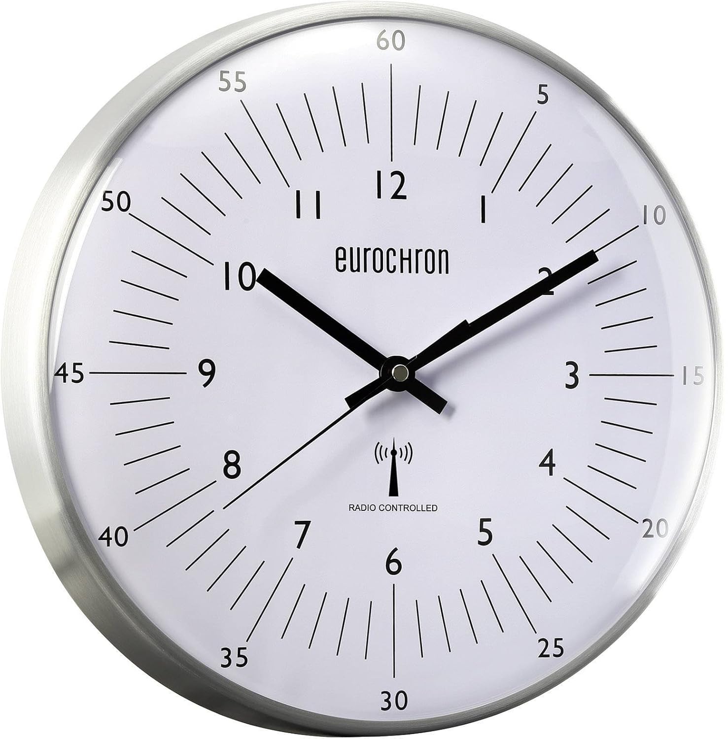 Eurochron Funk wall clock 204202 8765c6 31.5 cm x 6.6 Amazon.co.uk