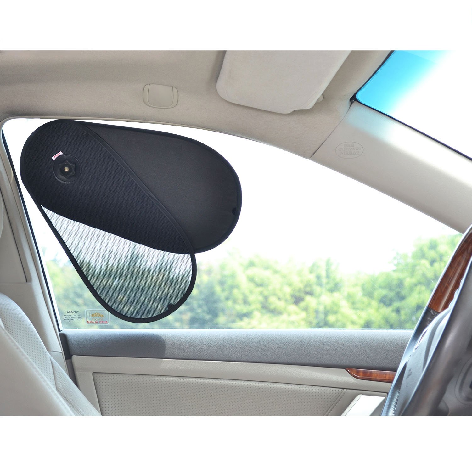 TFY Car Window Sunshine Blocker Sun Shade Protector for Baby & Kids - Fit Most of Car Vehicle