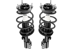 GDSMOTU Front Complete Struts & Coil Spring Assembly Compatible for Traverse 2009-2016 for Outlook 2007-2010 for Enclave 2008-2016, Set of 2 Shock Struts Replace 172518