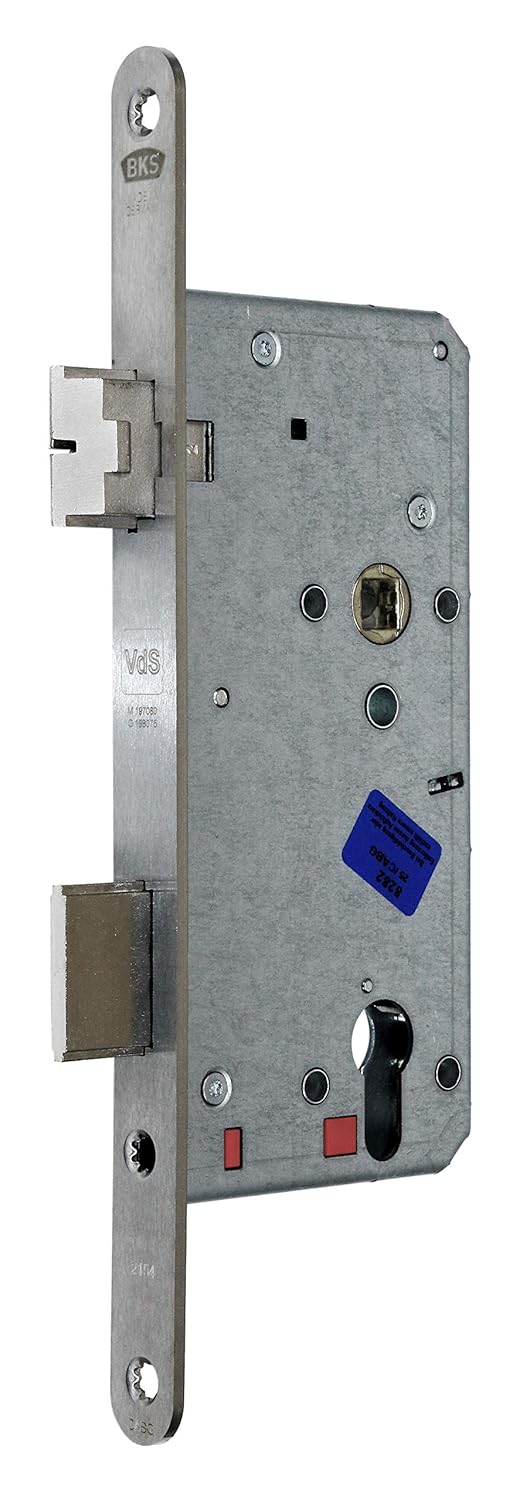 BKS Haustürschloss Für Profilzylinder - Dornmaß 65mm, Stulp 22x280mm