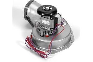 loosoo A078/0131G00000PS Furnace Draft Inducer Exhaust Vent Venter Blower Motor Assembly Compatible with Fasco 70582338, Amana, Goodman GPG/APG Models, 208-230V 3000 RPM 1.4Amps