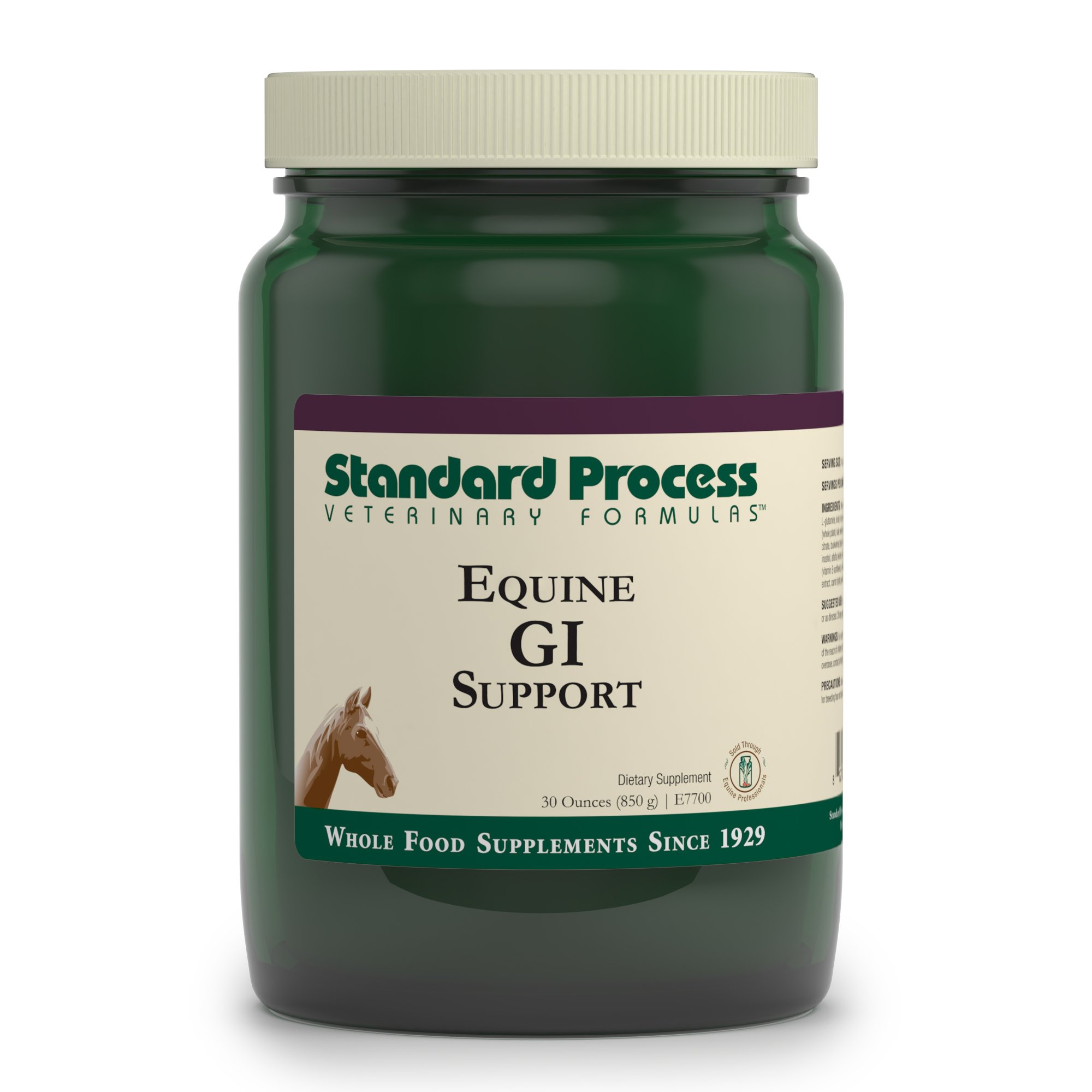 Equine GI Support - Digestion Support Formula for Horses - Equine GI Health Support Powder Supplement - Whole Food Horse Supplement with Prebiotic Inulin - 850 g