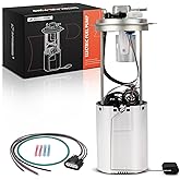 A-Premium Electric Fuel Pump Module Assembly with Pressure Sensor Compatible with Chevrolet Silverado 1500 & GMC Sierra 1500 2500 HD, 2004-2006, 4.3L 4.8L 5.3L 6.0L, with Sending Unit, Replace# E3609M