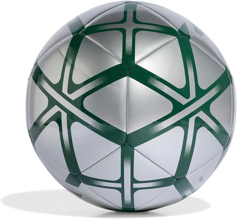 Mixte Starlancer Club Ball Recreation Ball, Silver met./Dark Green, 3