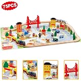 Paddington Bear - Pont Tower Bridge En Bois Pour Circuit Train Miniature