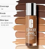 Clinique Beyond Perfecting Liquid Foundation Concealer Dry Combination Oily Skin view 4