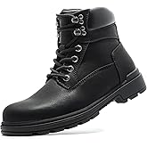 ANJOUFEMME Men's Winter Hiking Boots Waterproof, Anti-Slip Outdoor Climbing Warm Work Trekking Shoes for Men