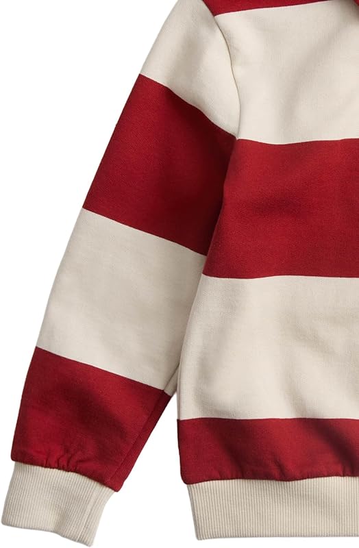 Maglia Rugby a Righe Disney Cars™ in Puro Cotone Ragazzi Rosso