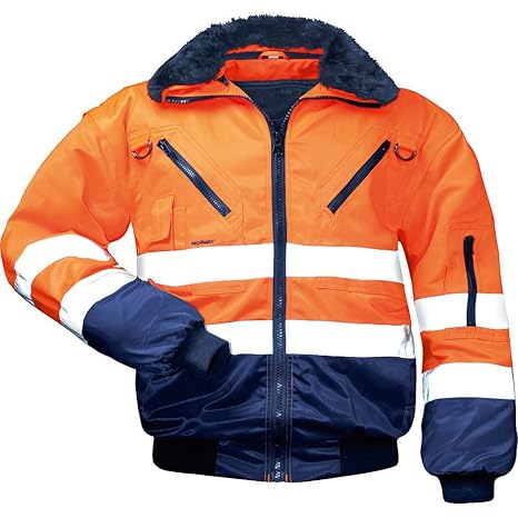 NORWAY 23649 Sicherheitsausrüstung und -kleidung Orange/Marine (L)
