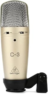 Behringer C-3 Studio Condenser Microphones Dual-Diaphragm