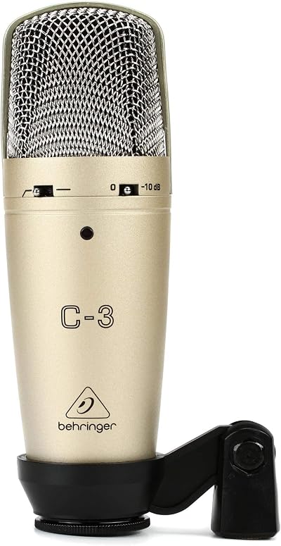 Behringer C-3 Studio Condenser Microphones Dual-Diaphragm