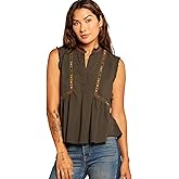 Current/Elliott Women's The Solace Sleeveless Blouse