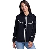 Benny's Womens Black Dress Western Shirt