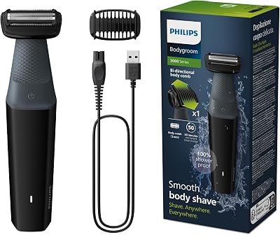Philips Bodygroom Series 3000 BG3017/01 Showerproof Body Trimmer 50 Min