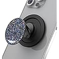 Pop Socket Magsafe CISID Magnetic Phone Ring Holder With Metal Ring Sticker, Long Grip As Hook, Cell Phone Grip For Hand Removable Finger Holder Kickstand Compatible For MagSafe Sticker IPhone 17/16/15/14/13/12 Series