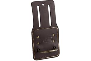 OX Tools Full Grain Leather Hammer Holder with Steel Hammer Loop - Durable Oil Tanned Leather Hammer Tool Holster for Tool Be