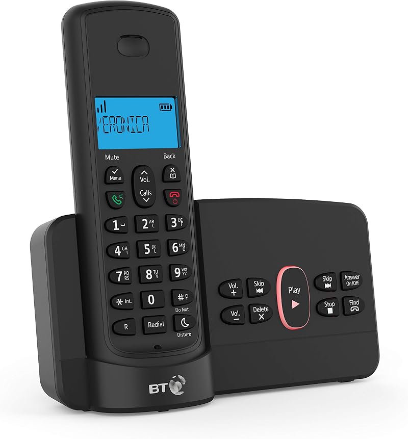 BT3110 Telephone with Basic Call Blocking Single Handset Pack