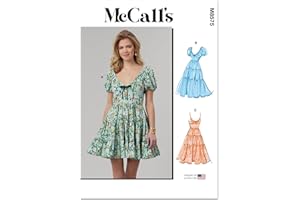 McCall's Dress Sewing Pattern, Multicolor