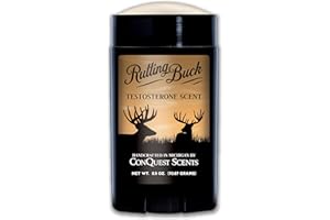 Conquest Scents RuttingBuck Deer Hunting Scent Original Formula – Powerful Deer Attractant – Deer Scent for Pre-Rut, Rut & Post-Rut Hunting