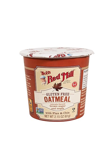 BOB’S RED MILL GF OATMEAL CUP, MAPLE &...