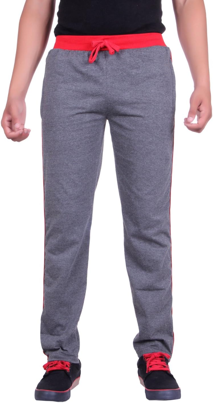 DFH Men's Relaxed Fit Casual Trousers
