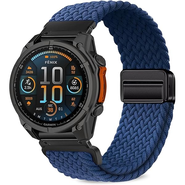 Classico Cinturino In Silicone E Pelle Per Garmin Fenix 7 7X 6 6X Pro 5 - Foto 3