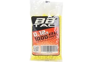BBTac 1000 Bag .12g 6mm BBs for Airsoft Guns