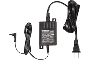 Shure PS24US Replacement Power Supply for BLX4, BLX88, BLX4R, FP33, GLXD6, P2T, PG4, PGX4, PGXD4, SLX4, SLX4L and UABiasT (Replaces PS23US)