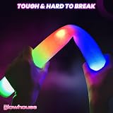 The Glowhouse LED Premium Foam Glow Stick Multi Colour 10 Pack view 5