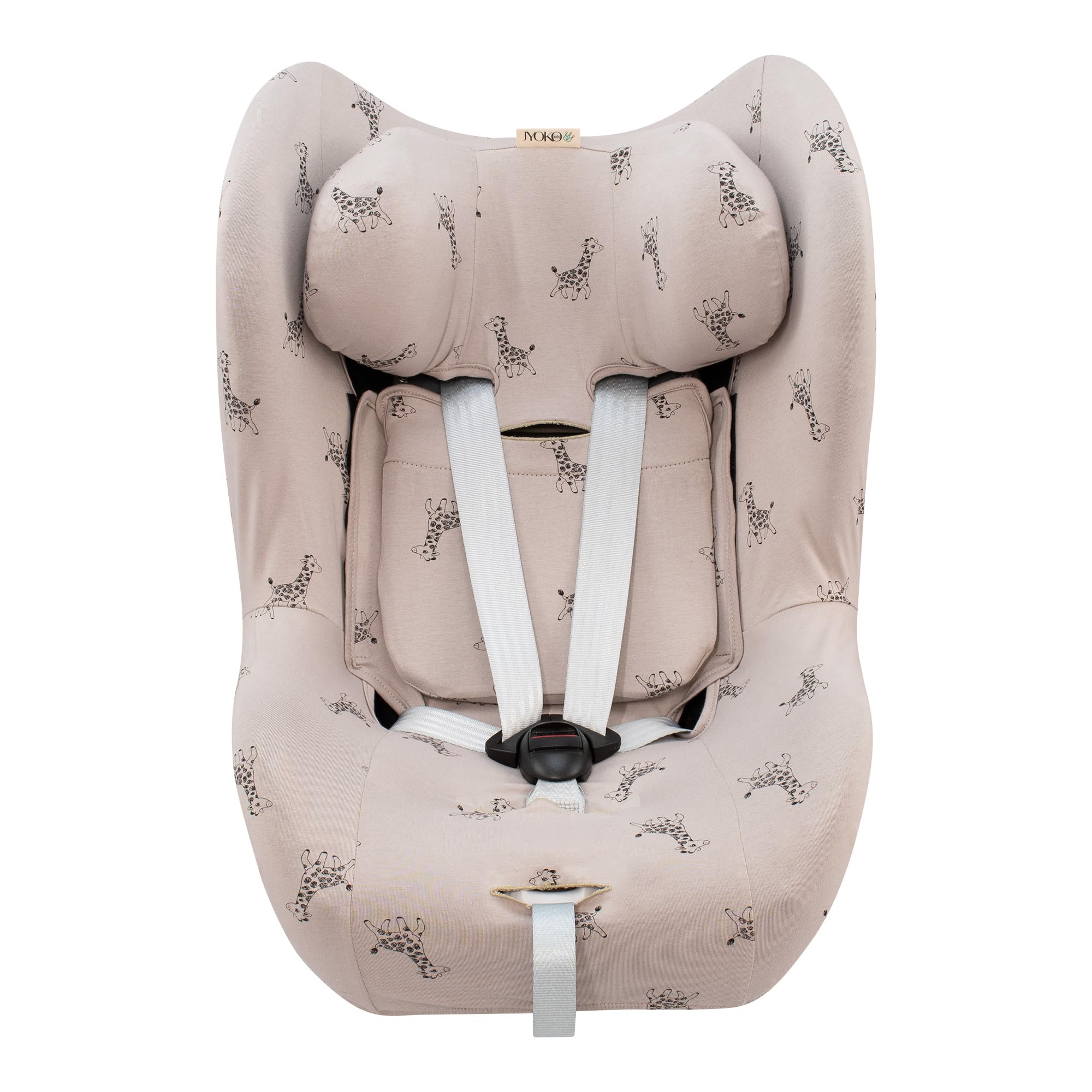 JYOKO Kids Cover Liner Compatible with Cybex Sirona M2 iSize (Giraffe, M2 I-Size - GB Vaya I-Size)