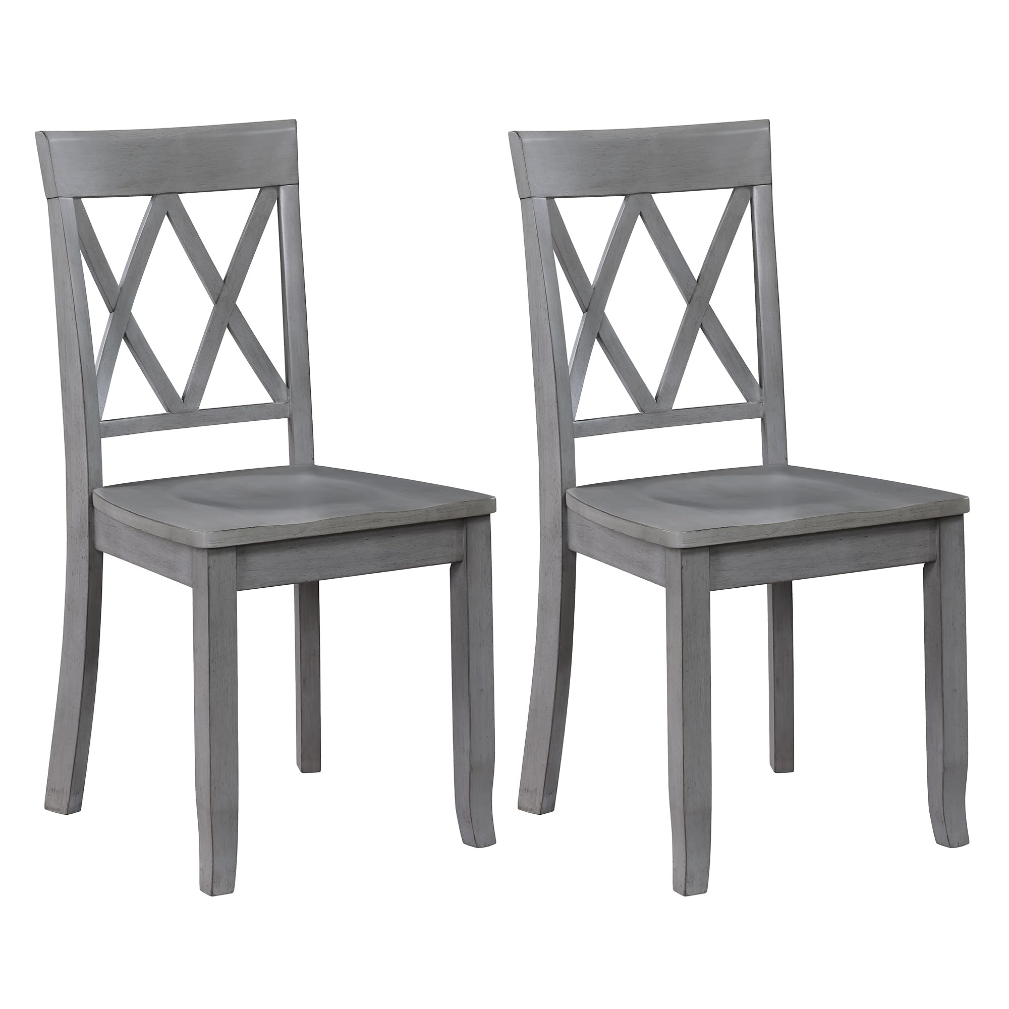 Photo 1 of *USED*
DUHOME Dining Room Chairs Set of 2,Farmhouse Dining Side Chairs with Cross Back Wooden Kitchen Chairs for Home Kitchen, Dining Room Grey