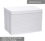 Pukka Pad Revision Cards 400 Pack 160 GSM 6x4 White Plastic-Free Box view 4