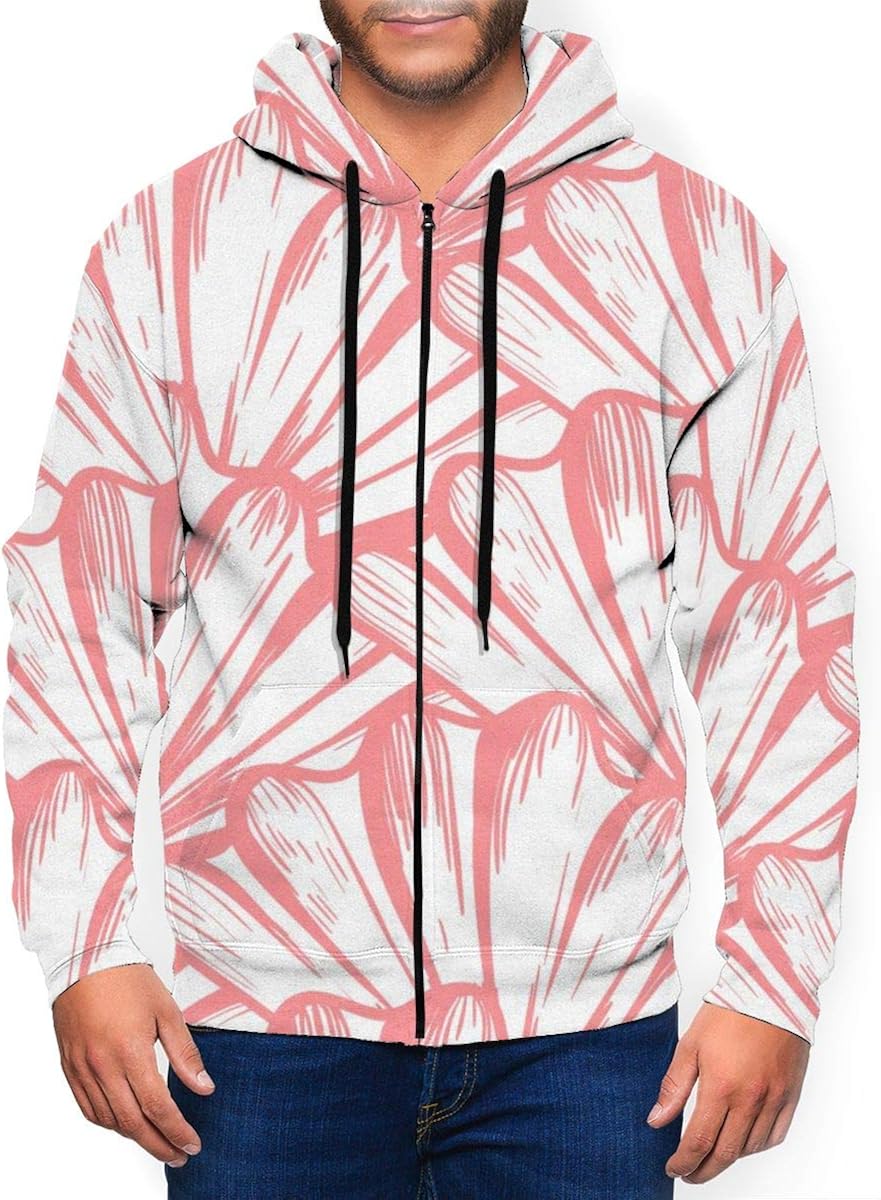 coral color sweatshirt