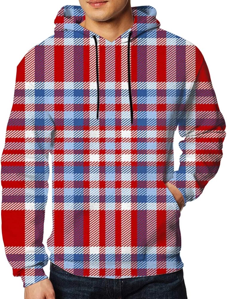 Mens Hooded Sweatshirt Long Sleeve 