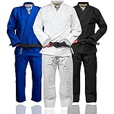 Gold BJJ Valiant Gi - Heavyweight 550gsm Pearl Weave Jiu Jitsu Uniform - IBJJF Legal