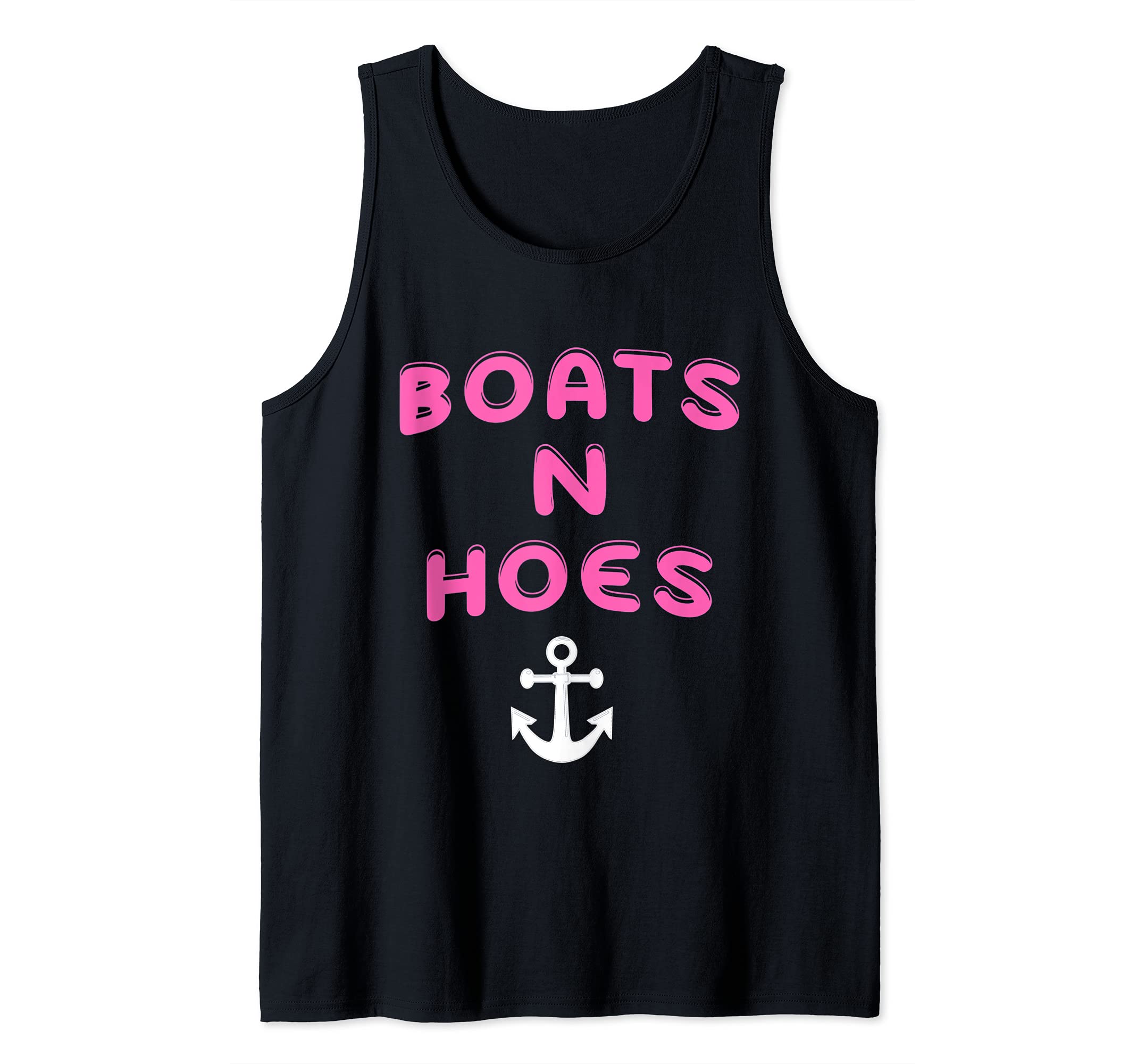 Photo 1 of **PURPLE**Boats N Hoes Funny Tshirt Tank Top M