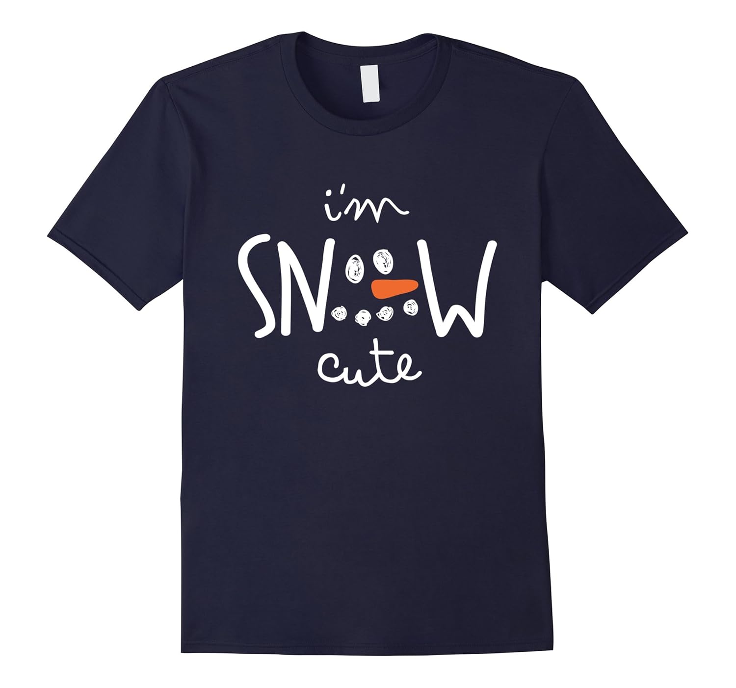 I'm Snow Cute Man Girl Boy, Amazing Christmas Gift T-Shirt-Rose