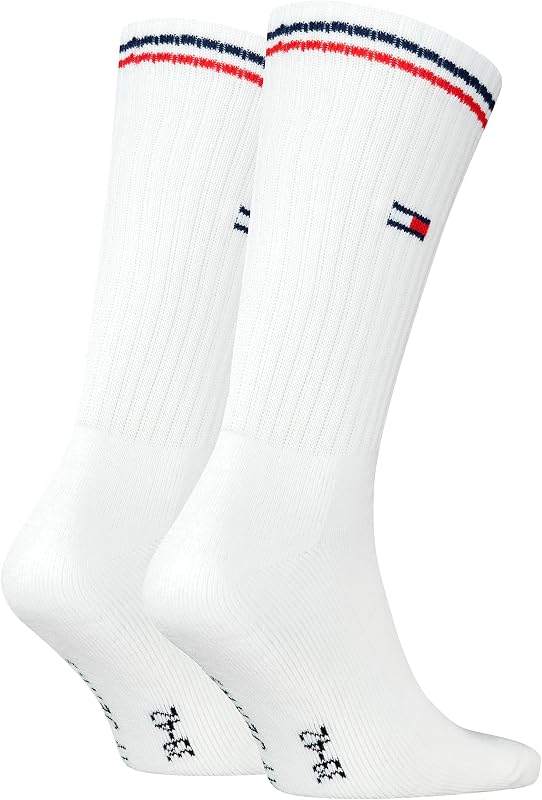 Mixte Crew Chaussettes, Blanc, 39-42 EU — photo 2 sur 3