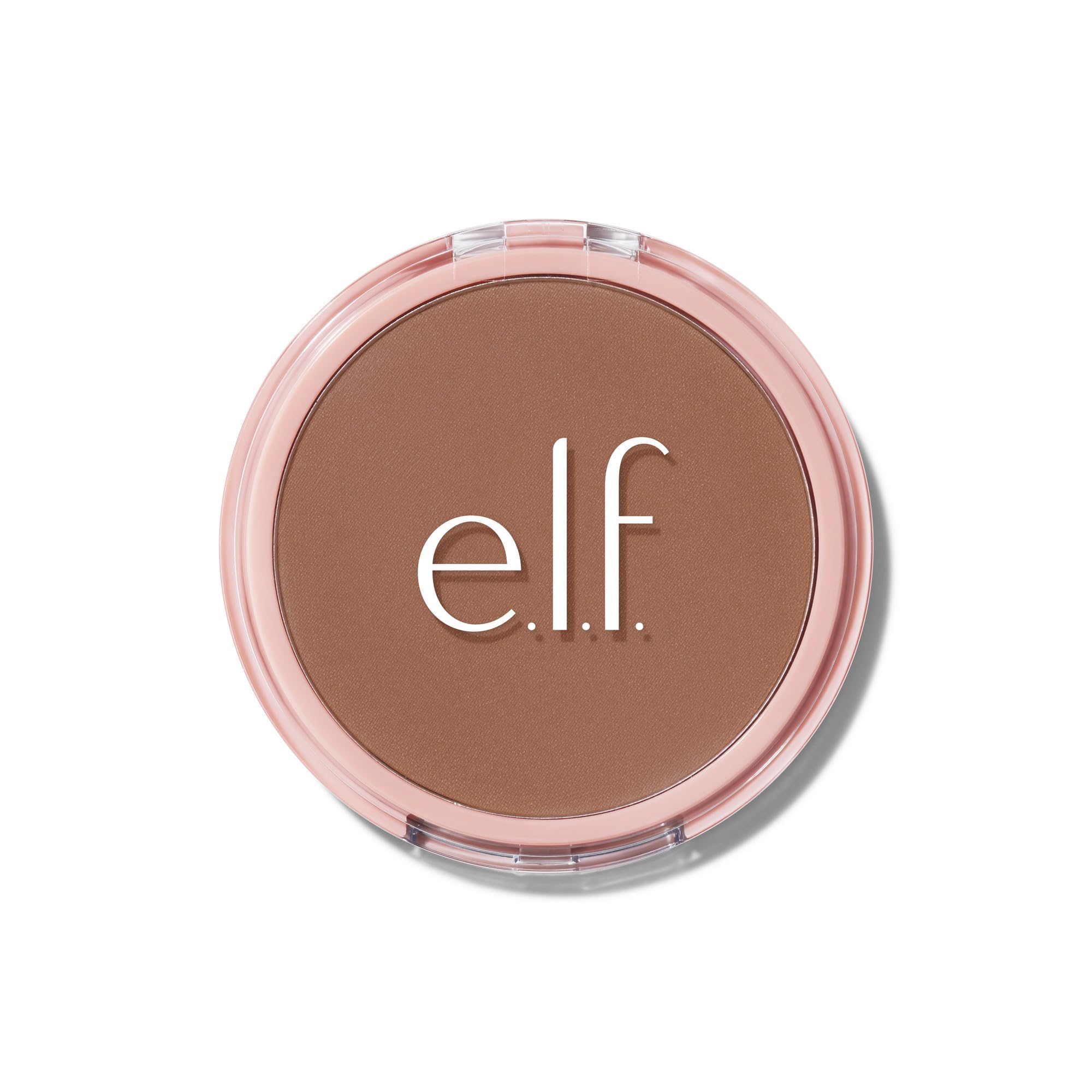 e.l.f. Halo Glow Powder Filter, Pressed Finishing Powder, Buildable Coverage, Crease-Resistant, Blurs the Appearance of Pores, With Velour Puff and Mirror, Vegan & Cruelty-Free, Rich Warm