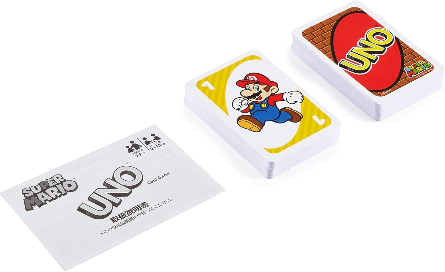UNO Super Mario, You, Super Mario Bros, and a Game of UNO!: Toys & Games