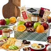 Orchard's Abundance Fruit Gift Basket of Fresh Fruits, Cheese, Crackers, Chocolate and Nuts - Gourmet Food Gift by GourmetGiftBaskets.com